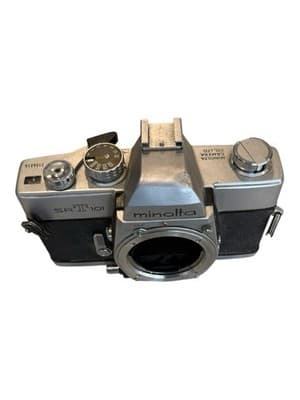 Black!! Minolta SRT 101 35mm Film Camera Body CLC SR Mount - Thumbnail 4