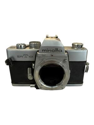 Black!! Minolta SRT 101 35mm Film Camera Body CLC SR Mount - Thumbnail 2