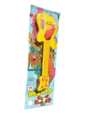 Vintage 1970s Banana Splits Guitar Toy Hanna-Barbera MOC Rare Plastic 1973 NEW - Thumbnail 3