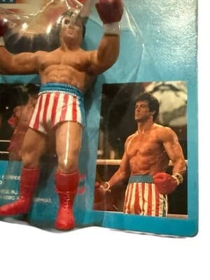 Rocky Figurine Eraser 1985 Winston Toys Sealed Vintage - Thumbnail 5