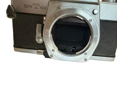 Black!! Minolta SRT 101 35mm Film Camera Body CLC SR Mount - Thumbnail 5