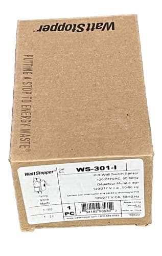 WattStopper WS-301-I Ivory PIR Wall Switch Sensor WALL SWITCH OCCUPANCY SENSOR - Thumbnail 3