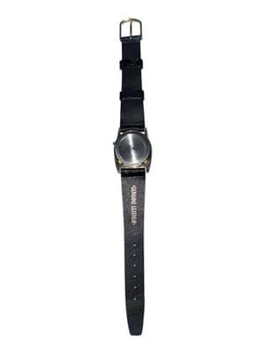 Vintage Suffolk Downs Horseshoe Digital Watch Promo Gold Tone Needs Battery - Thumbnail 4