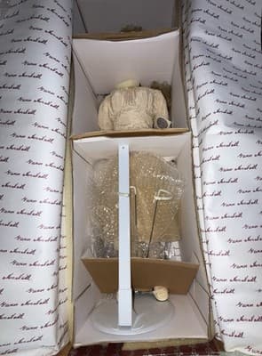 1997 Collectible Concepts Porcelain Doll "Blossom" Doll Vintage Original Box - Thumbnail 3