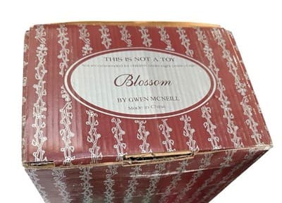 1997 Collectible Concepts Porcelain Doll "Blossom" Doll Vintage Original Box - Thumbnail 17