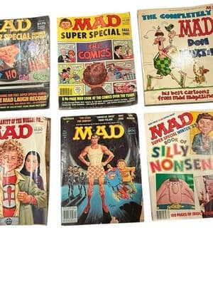 Vintage MAD Magazine Super Specials Lot 1981-1982 Comics Collection - Thumbnail 3