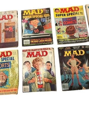 Vintage MAD Magazine Super Specials Lot 1981-1982 Comics Collection - Thumbnail 4