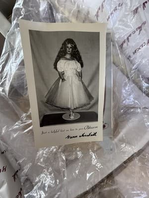 1997 Collectible Concepts Porcelain Doll "Blossom" Doll Vintage Original Box - Thumbnail 11
