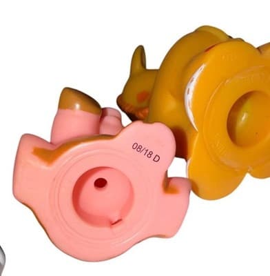 Lot of 3 Vintage Fisher Price Mattel Little People Animal Cow Pig Giraffe Figure - Thumbnail 11