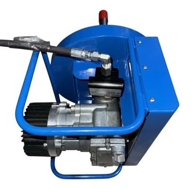 Lincoln 85750 FlowMaster II 24V DC Grease Pump Kit Hose Reel Meter Hard Case - Thumbnail 10