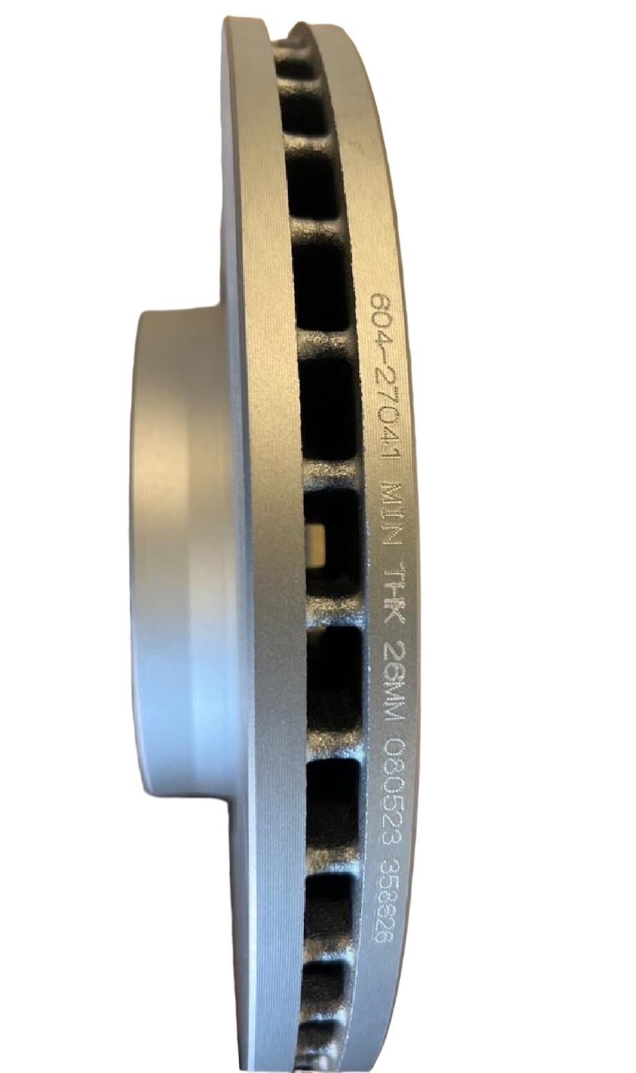 Disc Brake Rotor-Coated Front ACDelco 18A2350AC - Thumbnail 4