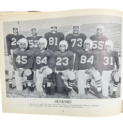 1956 High School Yearbook Melrose High School Memphis - Thumbnail 8