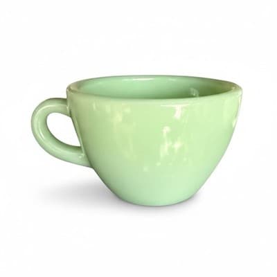 Vintage Fire King Jadite Restaurant Ware Demitasse Cup - Thumbnail 2