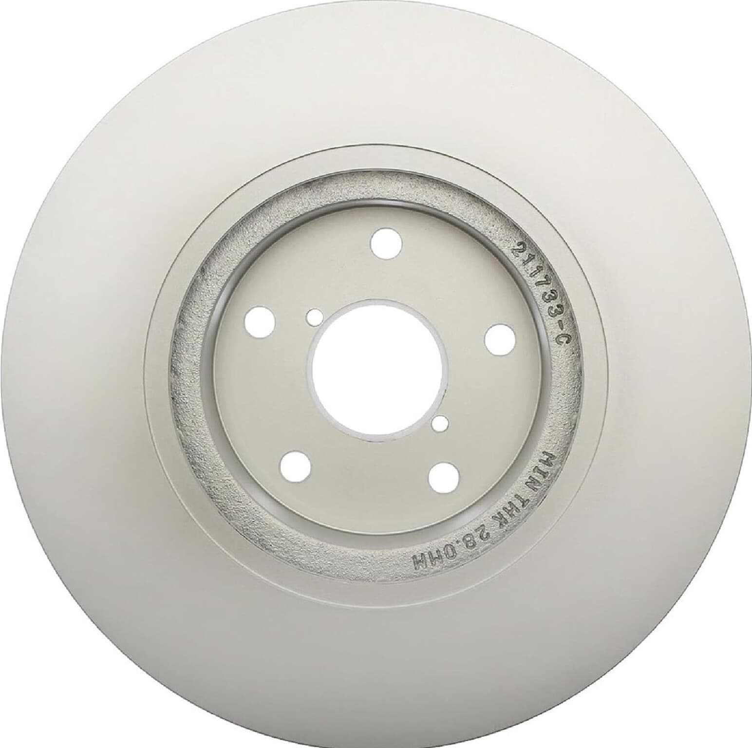Disc Brake Rotor-Coated Front ACDelco 18A2350AC - Thumbnail 2