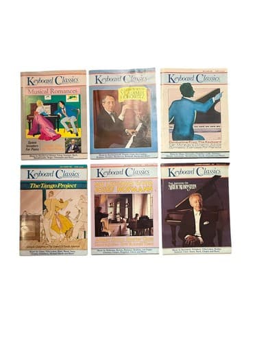 Vintage Keyboard Classics Magazine 1983 Complete Set - Image 1