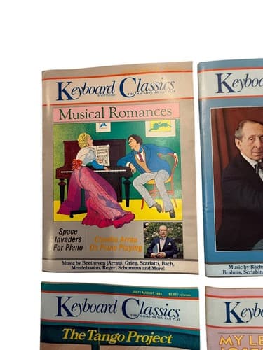 Vintage Keyboard Classics Magazine 1983 Complete Set - Thumbnail 2