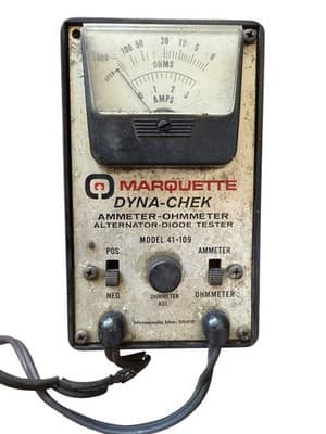 Marquette Dyna-Chek Model 41-109 Ammeter And Ohmmeter - Image 1