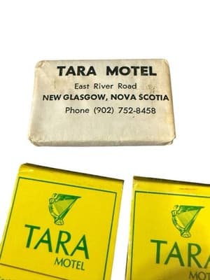 Vintage Tara Motel Matchbooks Lot Nova Scotia Canada Advertising - Thumbnail 4