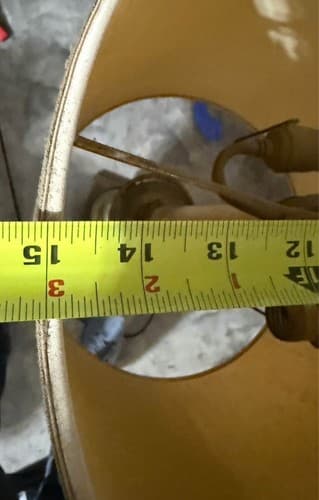 1940s Stiffel Bamboo Brass Table Lamp - Works - Thumbnail 11