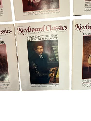Vintage Keyboard Classics Magazine 1986 Complete Set - Thumbnail 6