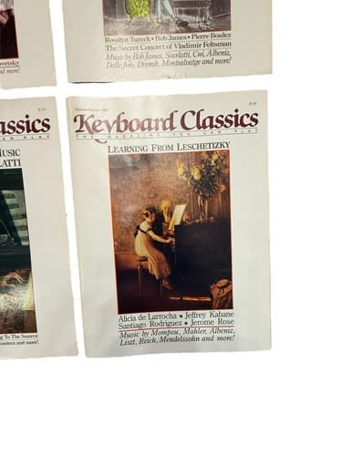 Vintage Keyboard Classics Magazine 1986 Complete Set - Thumbnail 7