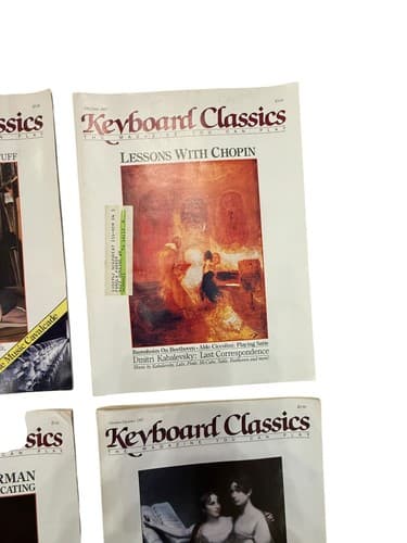 Vintage Keyboard Classics Magazine 1987 Complete Set - Thumbnail 4