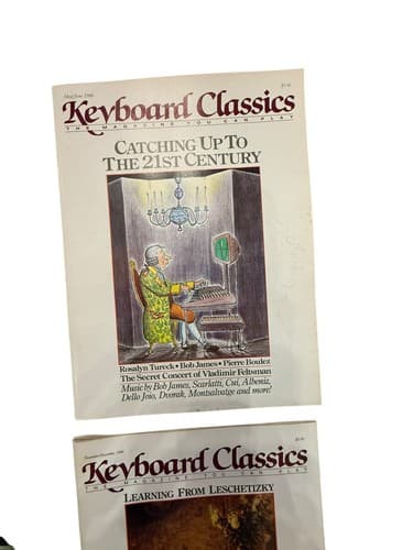 Vintage Keyboard Classics Magazine 1986 Complete Set - Thumbnail 4