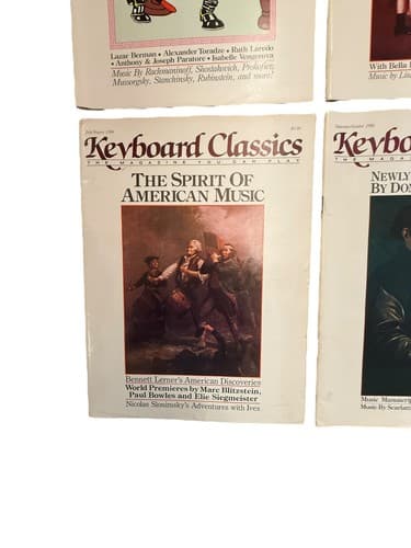 Vintage Keyboard Classics Magazine 1986 Complete Set - Thumbnail 5
