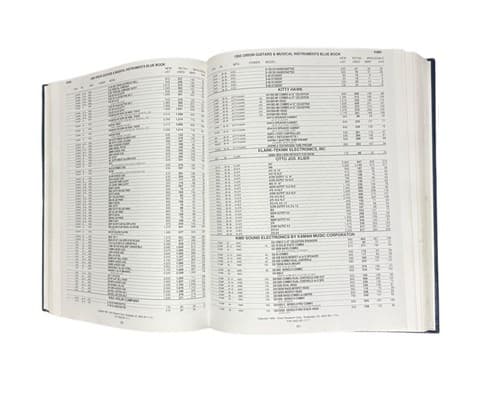 1995 Orion Blue Book For Guitars & Musical Instruments Vintage Price Guide - Thumbnail 3
