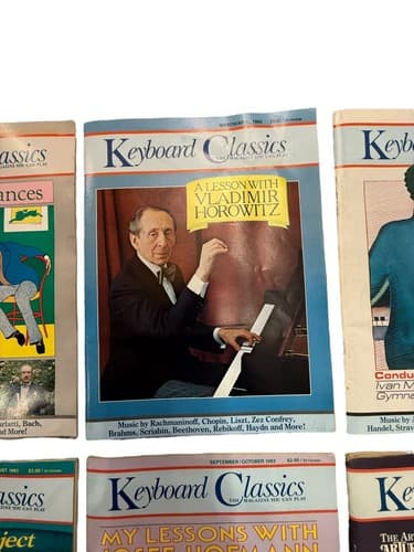 Vintage Keyboard Classics Magazine 1983 Complete Set - Thumbnail 3