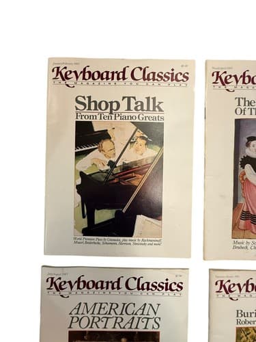 Vintage Keyboard Classics Magazine 1985 Complete Set - Thumbnail 2