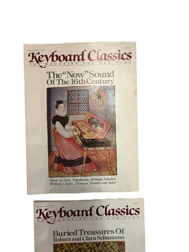 Vintage Keyboard Classics Magazine 1985 Complete Set - Thumbnail 3