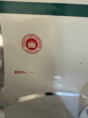 1970s Gibble’s Potato Chips Party Pak 16 oz Foil Fresh Bag - Rare Collectible - Thumbnail 5