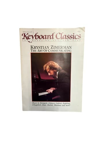 Vintage Keyboard Classics Magazine 1987 Complete Set - Thumbnail 6