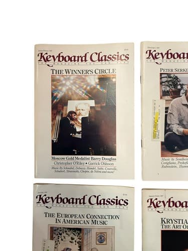 Vintage Keyboard Classics Magazine 1987 Complete Set - Thumbnail 2