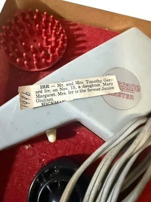 WAHL Massage Master Vintage Electric Handheld Massager Model 4140 & Attachments - Thumbnail 4