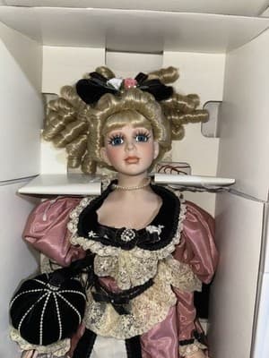 Abbey Treasures Forever Collection Porcelain Doll In Original Box - Image 1