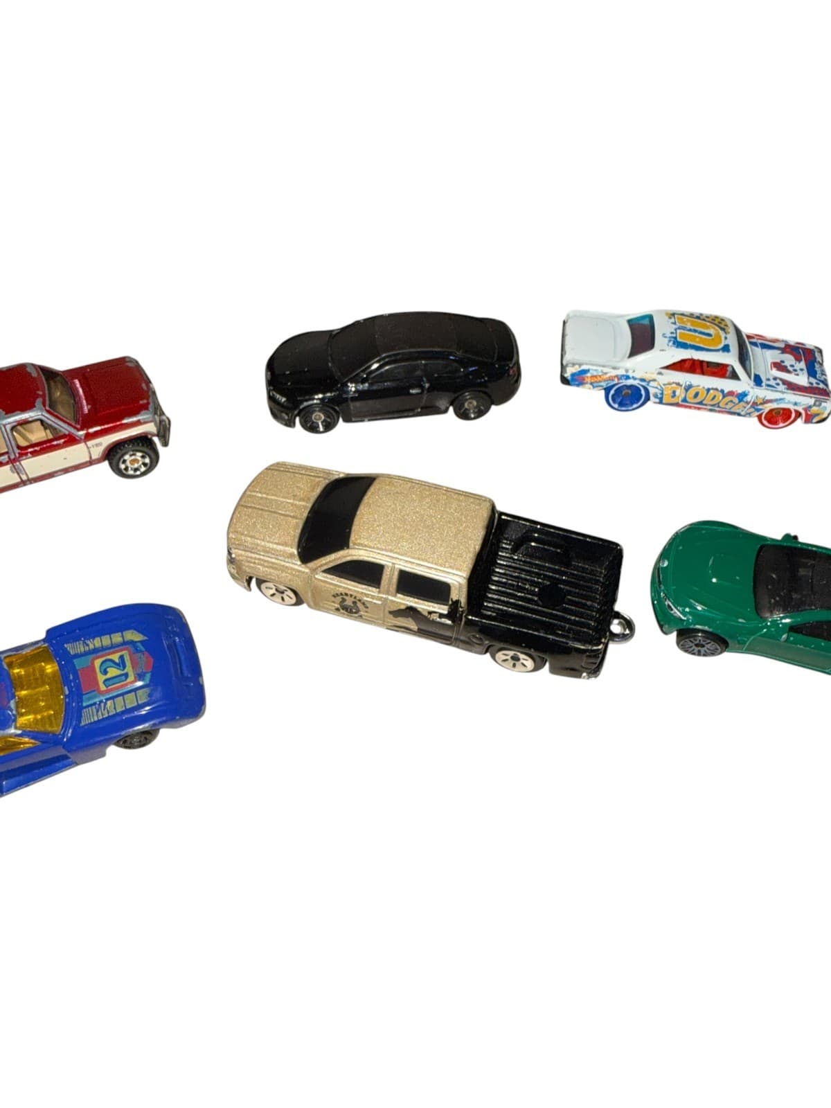 Lot of 9 Vintage Die-cast Toy Vehicles Multicolor Dodge Pickup Truck Medic - Thumbnail 3