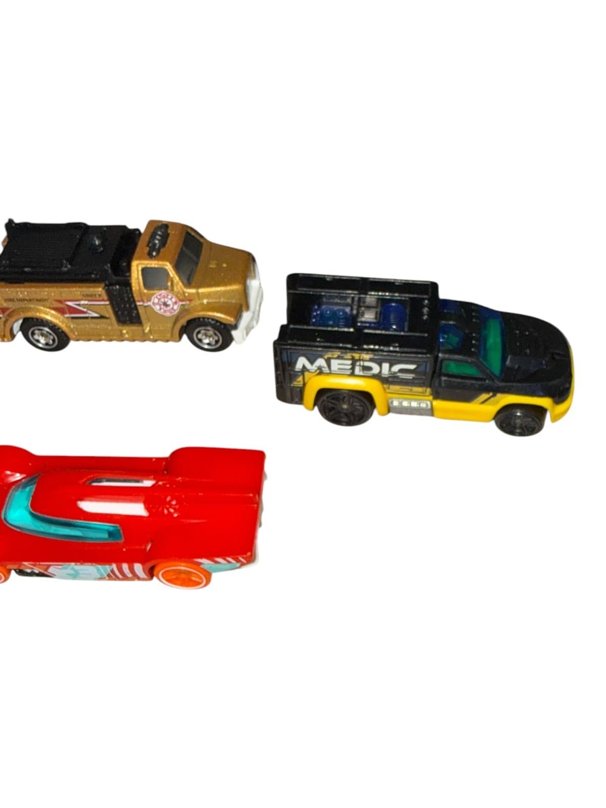 Lot of 9 Vintage Die-cast Toy Vehicles Multicolor Dodge Pickup Truck Medic - Thumbnail 6