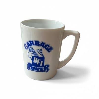 Vintage BFI Browning-Ferris Industries “Garbage Power” Coffee Mug Rare Find - Thumbnail 5