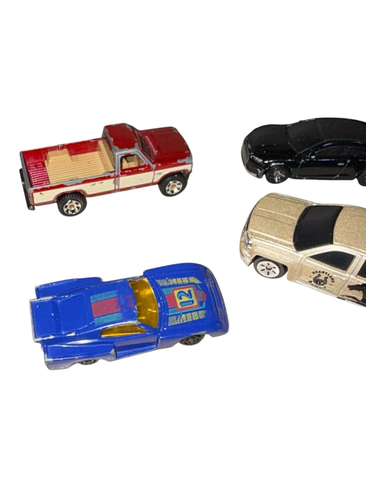 Lot of 9 Vintage Die-cast Toy Vehicles Multicolor Dodge Pickup Truck Medic - Thumbnail 2