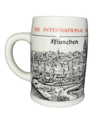 Vintage 1970 XIII Int’l Congress of Hematology Munich Ortho Mug - Thumbnail 8
