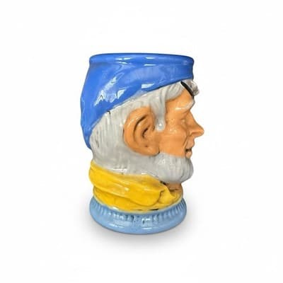 Royal Doulton Pirate Mug One-Eyed Captain Eye Patch Blue Bandana - Thumbnail 3
