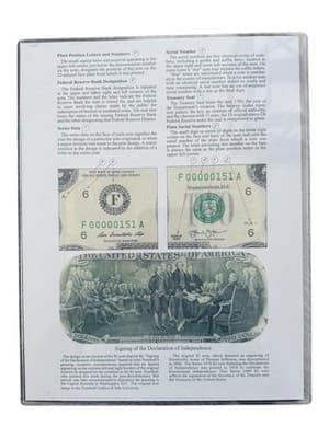 4 UNC 1976 $2 Star Notes San Francisco Matching Ending 5652 + BEP Insert - Thumbnail 11