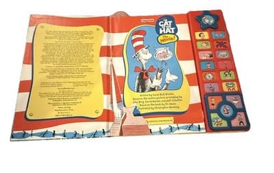 Dr. Seuss' The Cat in the Hat The Movie Susan Rich Brooke Interactive Sound Book - Thumbnail 5