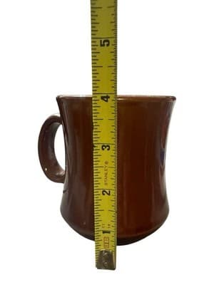 REGO C688-07 P Vintage Heavy Stoneware Coffee Mug Retro Diner Café Cup - Thumbnail 7