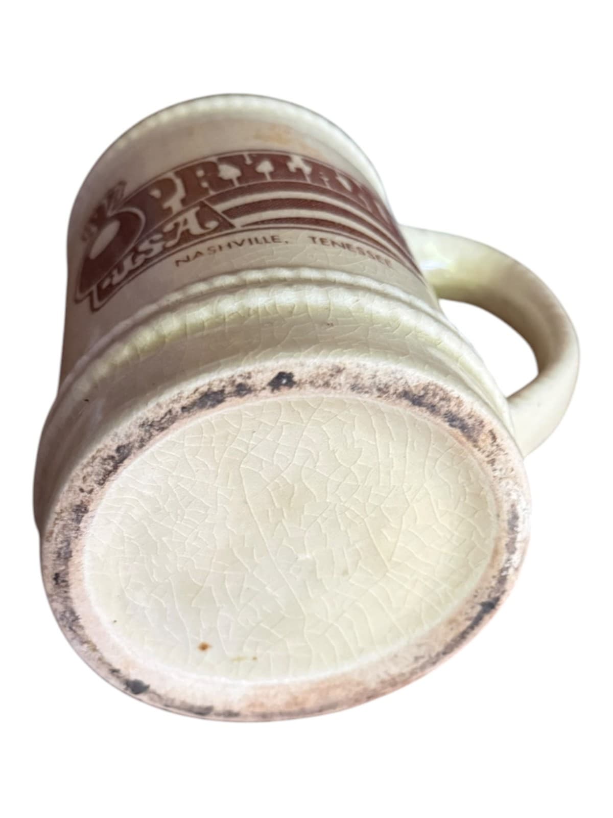 Vintage Opryland USA Nashville Tennessee Beer Stein Coffee Mug Ceramic Pottery - Thumbnail 4