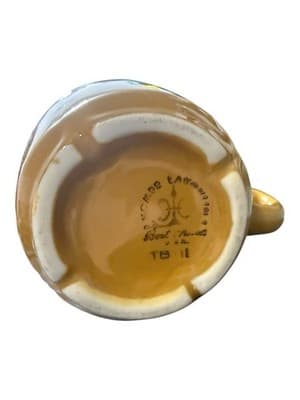 Vintage Homer Laughlin TB-11 Yellow Restaurant Ware Coffee Mug USA Diner - Thumbnail 2