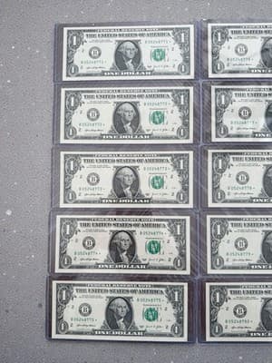 10 Consecutive 2021 $1 Star Notes B05248771 to B05248780 Fancy 777 Lucky 7’s - Thumbnail 2