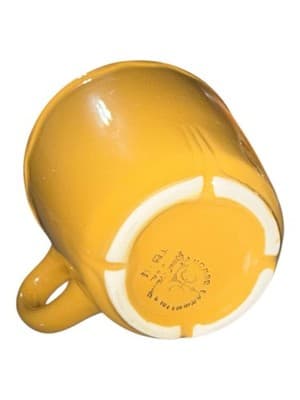 Vintage Homer Laughlin TB-11 Yellow Restaurant Ware Coffee Mug USA Diner - Thumbnail 9